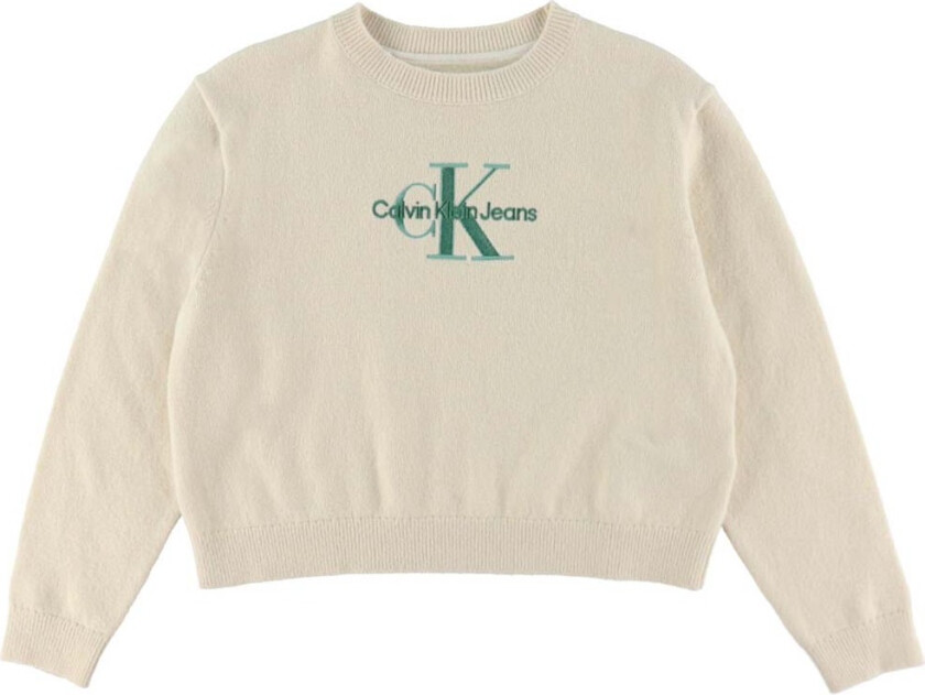 Genser - Strikk - Monolog - Whitecap Grey - - 12 år (152) - Genser