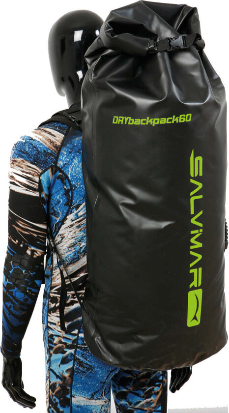 Dry backpack 60/80 dykkesekk - Svart