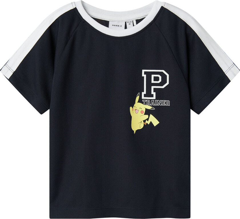 T-skjorte - NmmManak - Navy Blazer - - 4 år (104) - T-skjorte