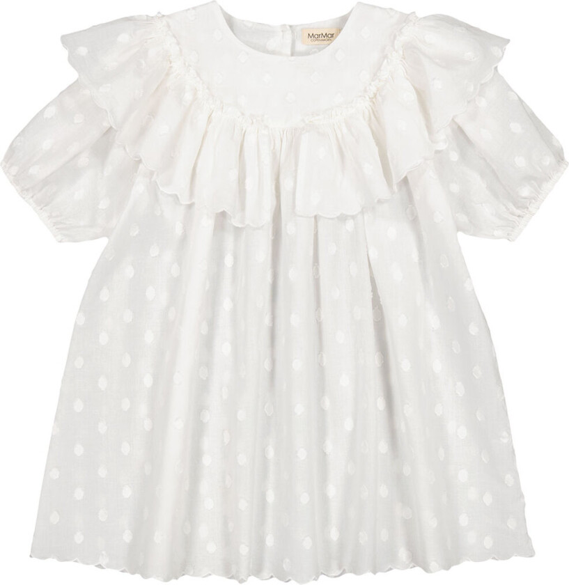 Kjole - Delsa - Mild White - - 5 år (110) - Kjole