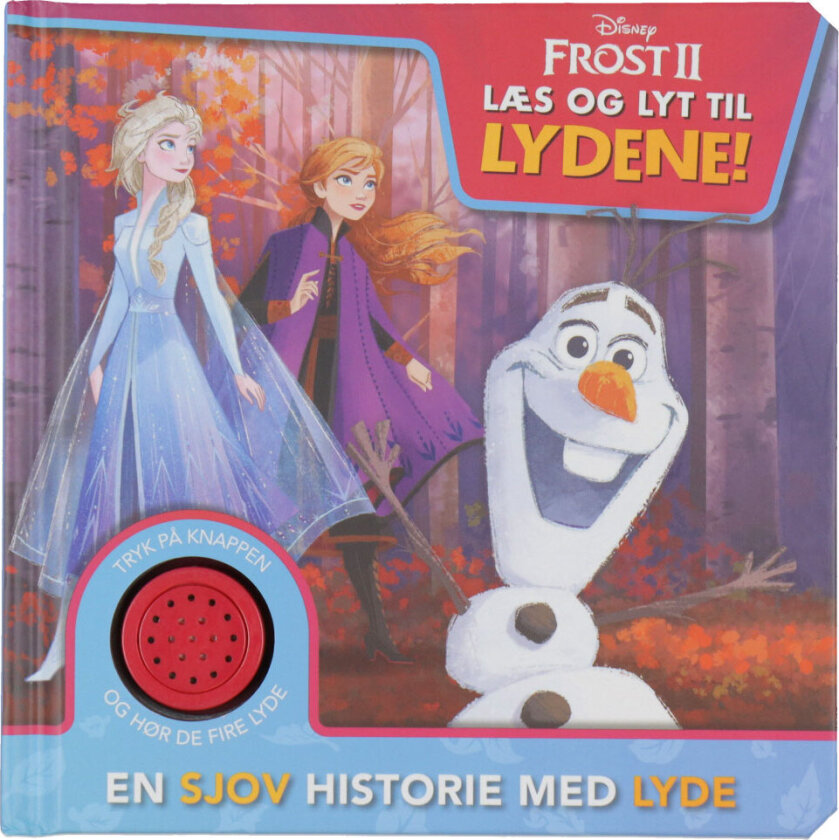 Bok med lyd - Frost 2 - Les og lytt til lydene - - OneSize - Bok m. lyd