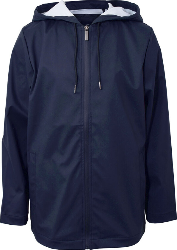Regnjakke - PU - Navy - - 8 år (128) - Regnjakke