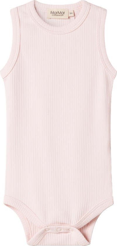 Body u/e - Rib - Ermeløs - Nøkler - Rosa - - 56 - Body uten ermer