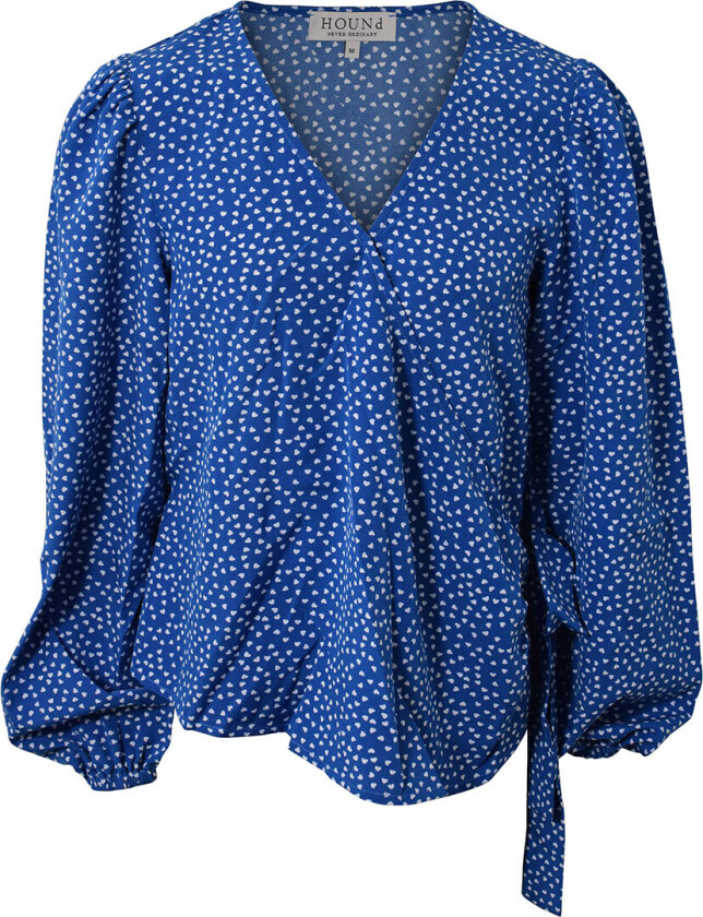 Genser - Wrap Topp - Marine - - 8 år (128) - Genser