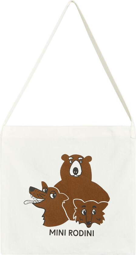 Shopper - Camp Rodini - Offwhite m. Ville dyr - - OneSize - Veske