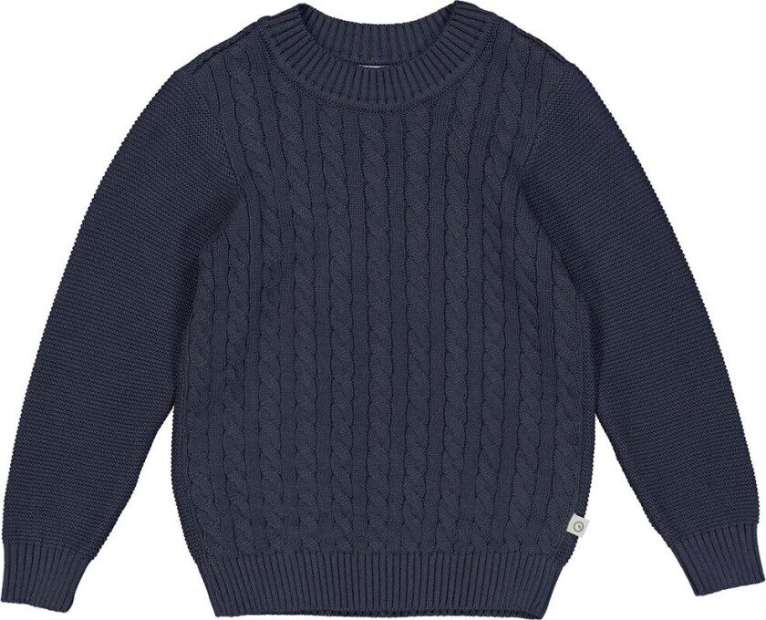 Genser - Strikk - Kabel - Natt Blue - - 6 år (116) - Genser