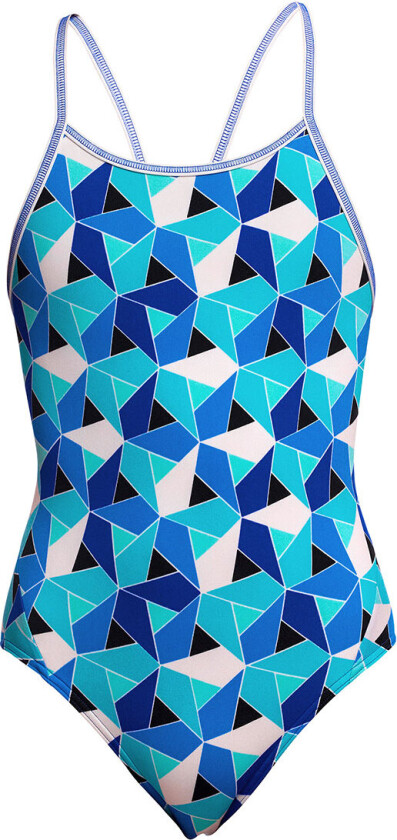 Badedrakt - Diamantrygg - UV50+ - Tetra Tonic - - 14 år (164) - Badetøy