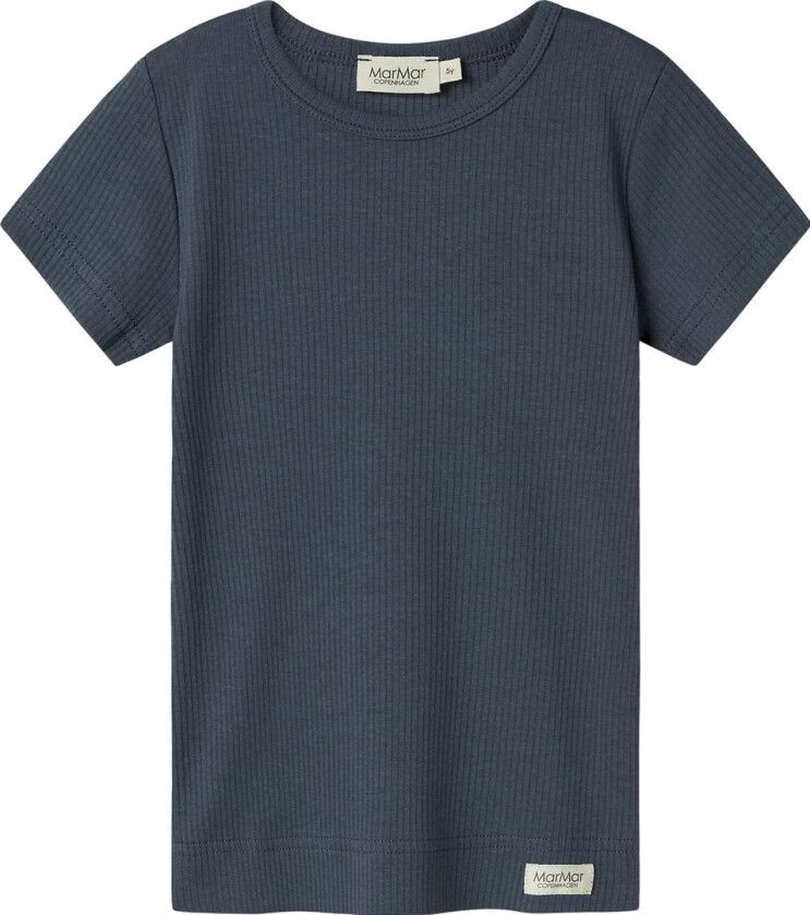 T-skjorte - Rib - Modal - Noos - Blå - - 9 år (134) - T-skjorte
