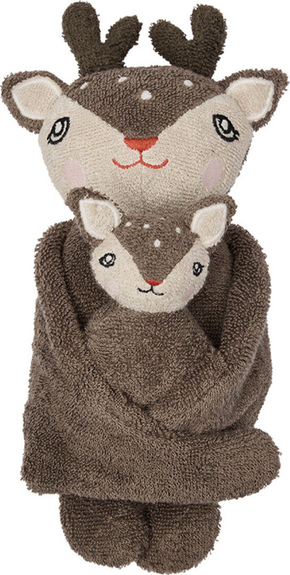 Kosedyr - Dea & Baby Dac Deer - Taupe - - OneSize - Kosedyr