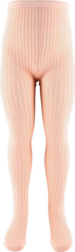 Strømpebukser - Rib - Rose Cloud - - 5-6 år (110-116) - Strømpebukser