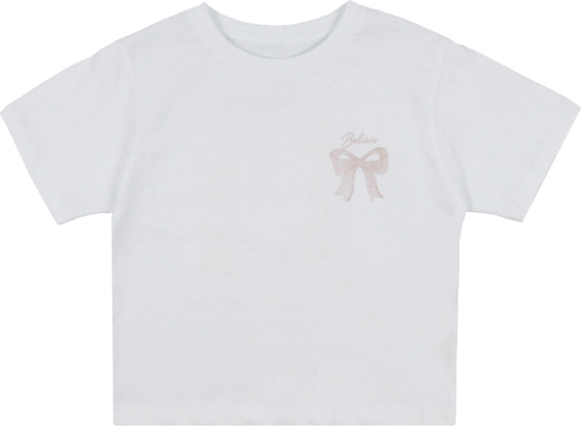 Bilde av T-skjorte - NmfKatalin - Bright White - - 3 år (98) - T-skjorte