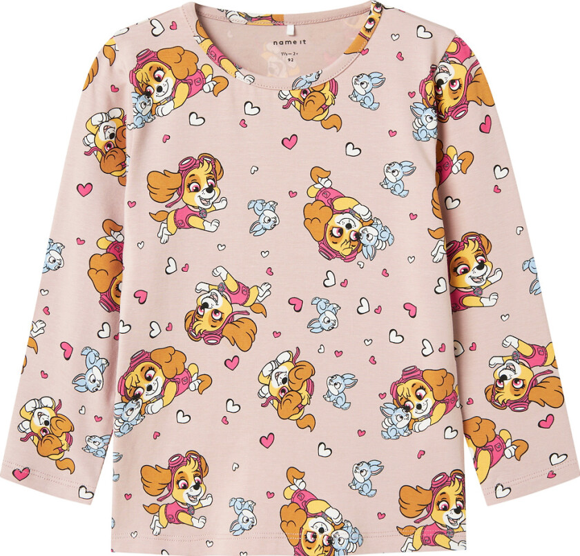 Genser - NmfJiddi - Paw Patrol - Polert Lilac - - 5 år (110) - Genser