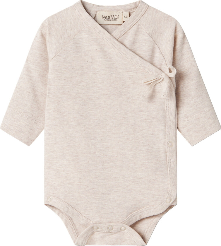Body I/e - Belita - Noos - Lys beige melert - - 68 - Langermet Body