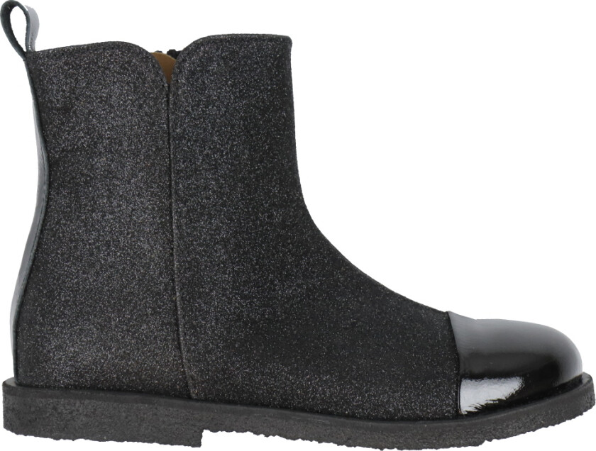Støvler - Chelsea - Svart/Glitter - - 37 - Støvler