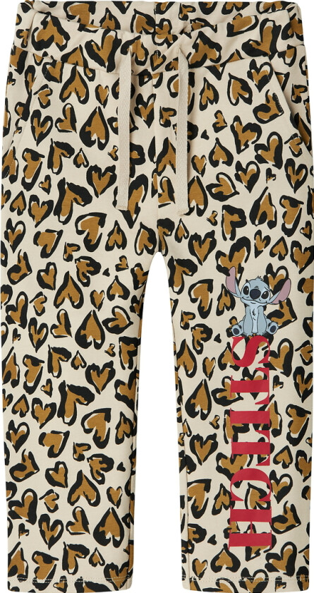 Joggebukser - NmfJanni - Stitch - Peyote - - 6 år (116) - Joggebukse