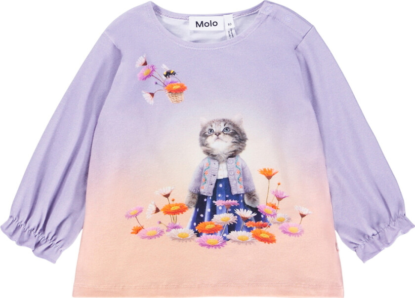 Genser - Elina - Pen kattunge - - 1 år (80) - Genser