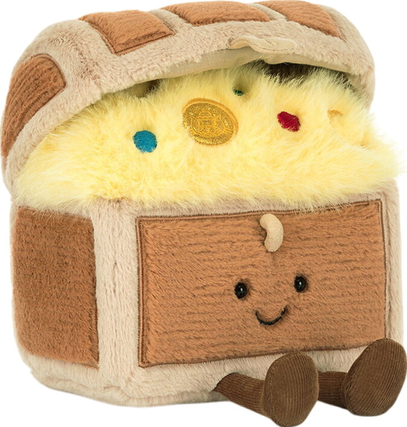 Kosedyr - 17x11 cm - Amuseables Treasure Bryst - - OneSize - Kosedyr