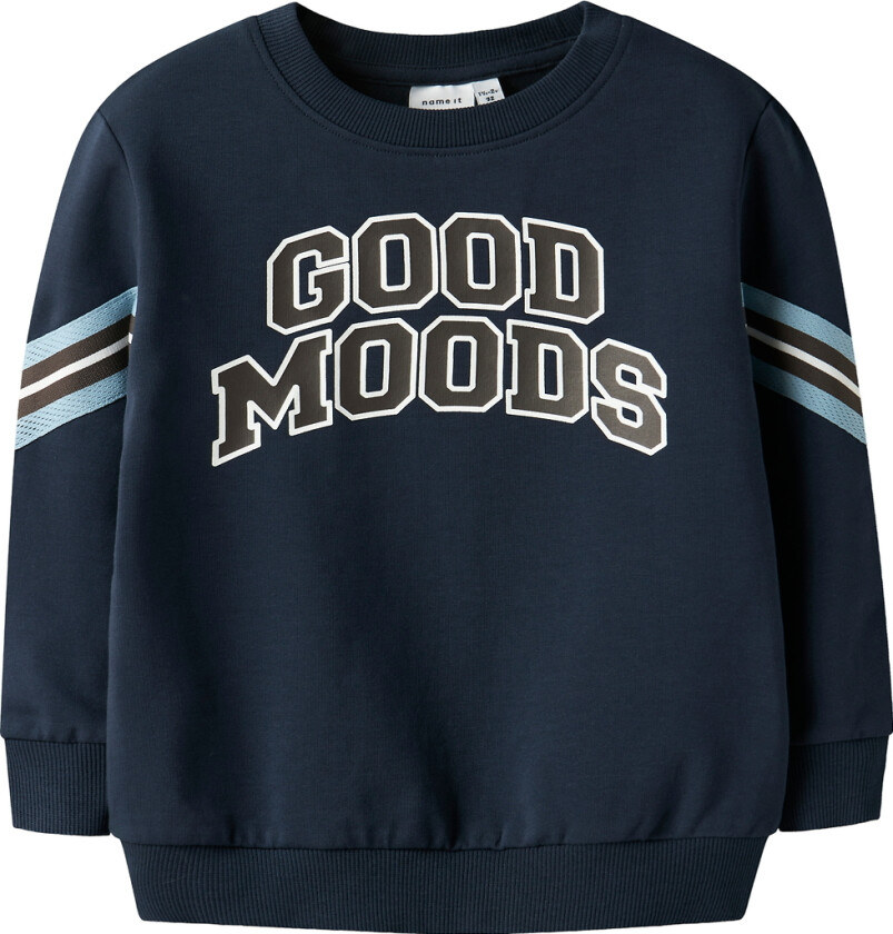 Collegegenser - NmmLancer - Navy Blazer - - 3 år (98) - Collegegenser