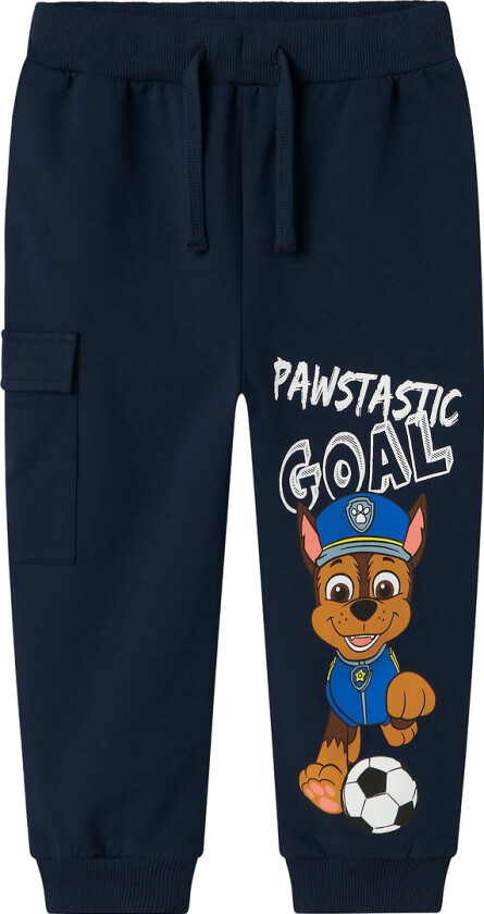Joggebukser - NmmJaako - Paw - Navy Blazer - - 3 år (98) - Joggebukse