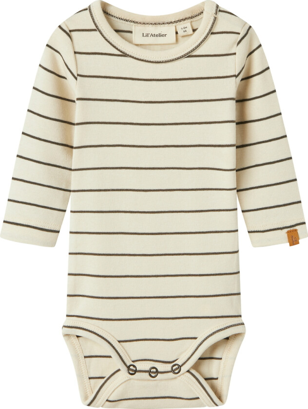 Lil' Atelier Body I/e - NbmGeo - Turteldue - Lil Atelier - 1½ år (86) - Langermet Body