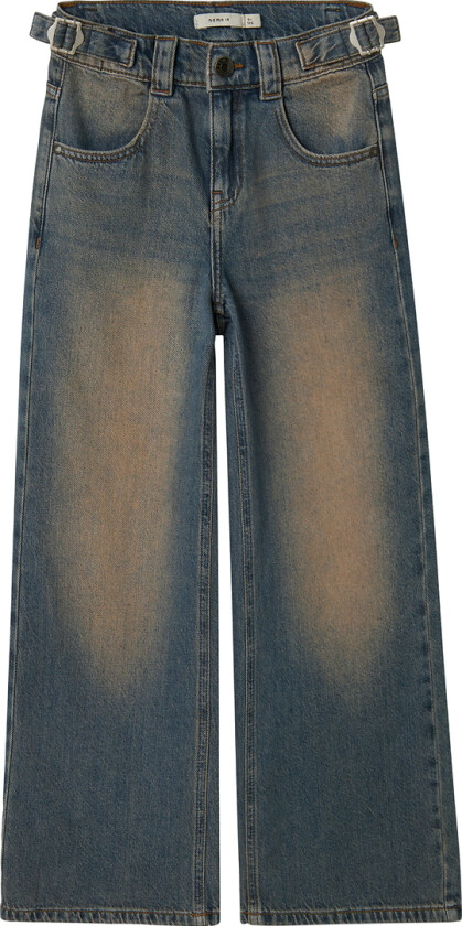 Jeans - NkfBelle - Skøytespenne - Vintage Dark Blue Den - - 14 år (164) - Jeans