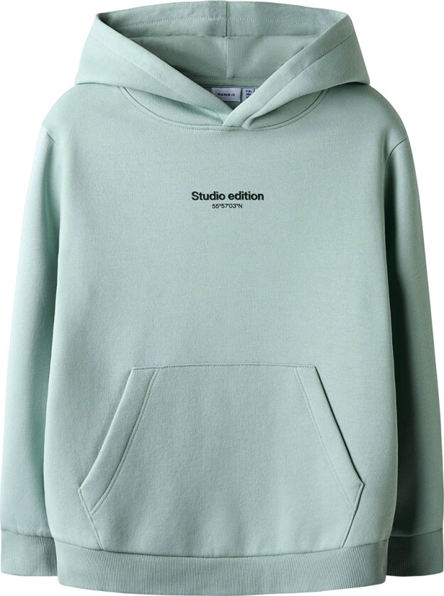 Bilde av Hettegenser - NkmBrody - Jadeitt - - 6 år (116) - Hettegenser