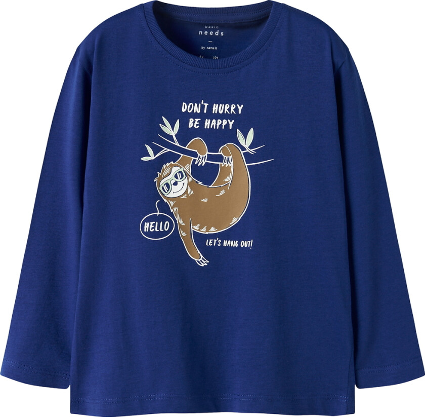 Genser - NmmVagno - Sodalite Blue/Dovendyr - - 3 år (98) - Genser