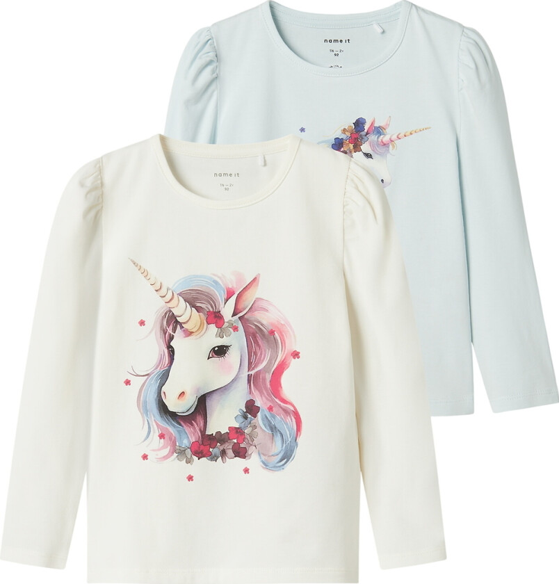 Gensere - NmfKrulle - 2-pack - Country Air/Cloud Danser - - 6 år (116) - Genser