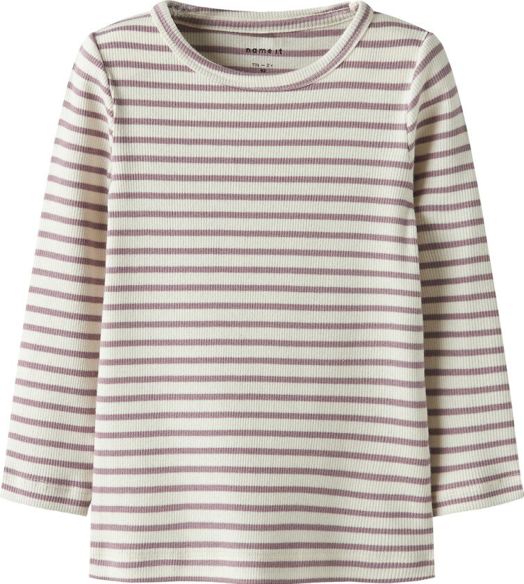 Genser - Rib - Noos - NmnBani - Elderberry - - 6 år (116) - Genser