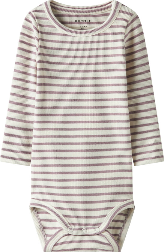 Bilde av Body I/e - Nei - Rib - NbnBani - Elderberry - - 56 - Langermet Body