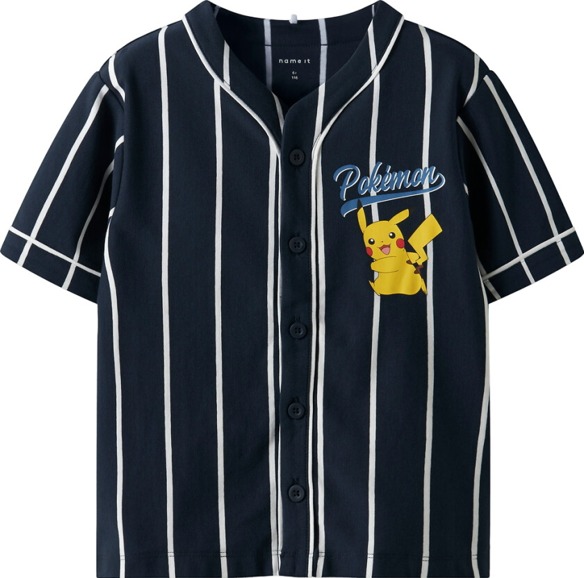 T-skjorte - NkmMaska - Pokémon - Navy Blazer - - 9-10 år (134-140) - T-skjorte