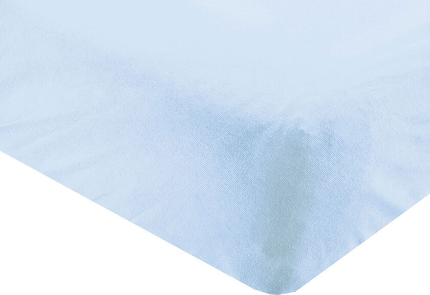 Stretchlaken - Jersey - 40x98 - Lyseblå - - 40x98 cm - Laken