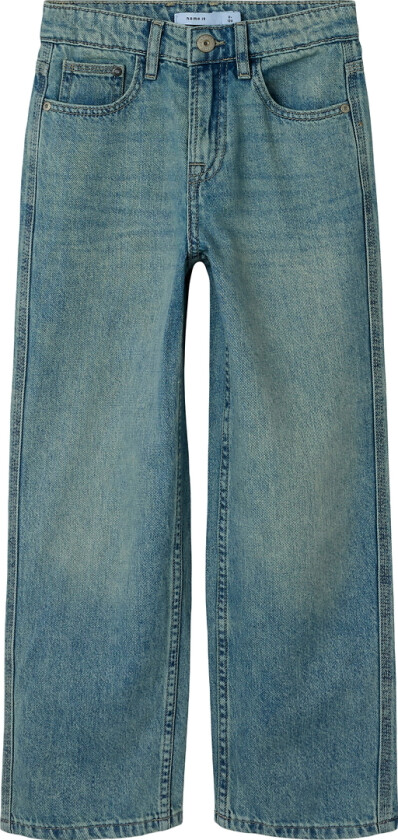 Jeans - NkmRyan Straight - Vintage Medium+ Blue Denim - - 6 år (116) - Jeans