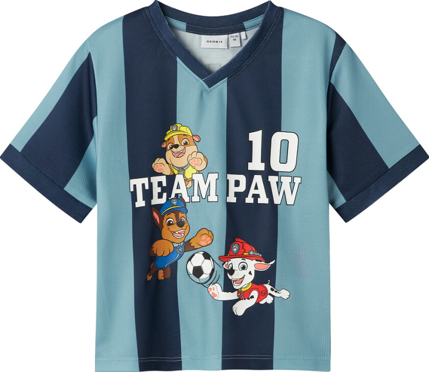 T-skjorte - NmmJakari - Paw Patrol - Dusty Blue - - 2 år (92) - T-skjorte