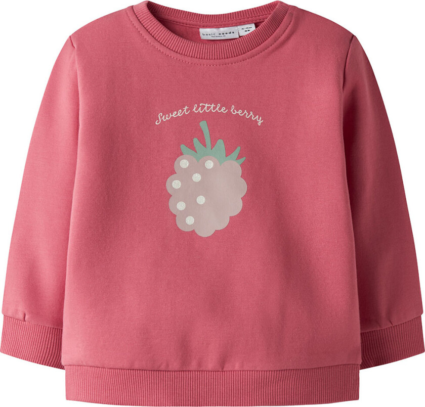 Collegegenser - NbfVrillie - Rapture Rose/Raspberry - - 62 - Collegegenser