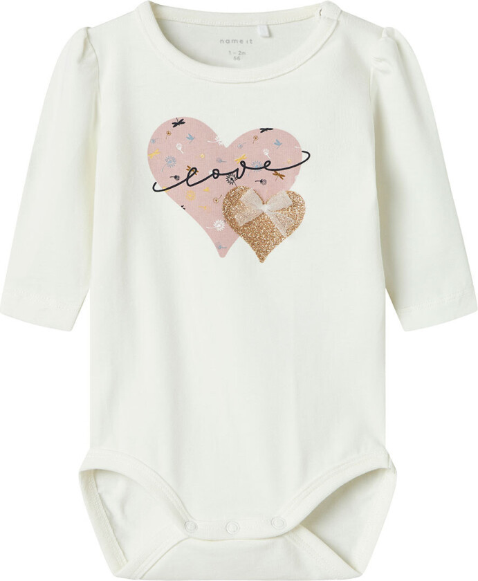 Body I/e - NbfKinin - Cloud Danser m. Glitter - - 1½ år (86) - Langermet Body