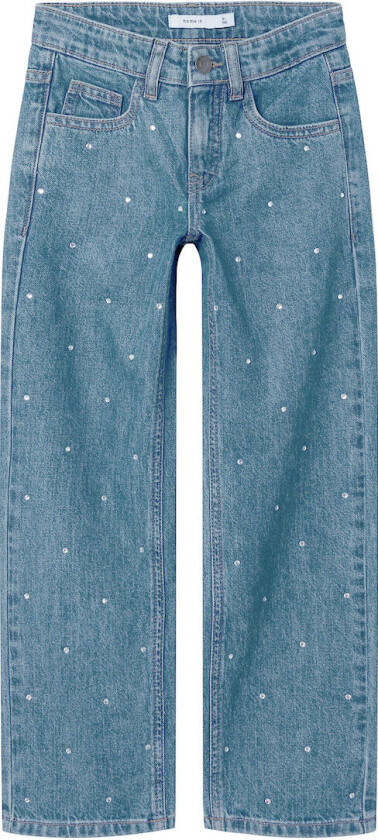 Jeans - NkfRose - Denim Blue - - 11 år (146) - Jeans