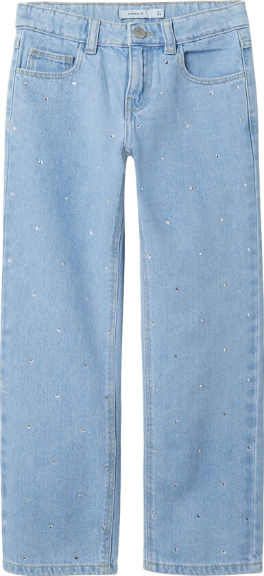 Jeans - NkfRose - Light Blue Denim - - 9 år (134) - Jeans