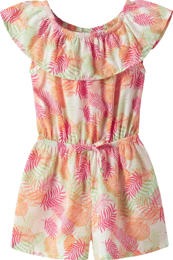 Buksedress - NmfVinaya - Arcadian Green/Fersk Tropical - - 3 år (98) - Buksedress