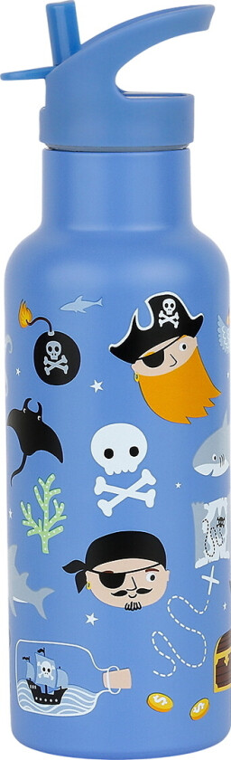 Drikkeflaske - Rustfritt Stål - 500 ml - - OneSize - Drikkeflaske