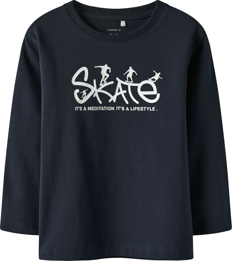 Genser - NmmLorcan - Navy Blazer - - 3 år (98) - Genser