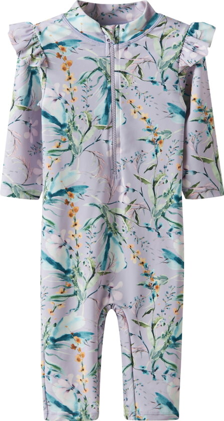 Badedrakt - NmfZila - UV40+ - Orchid Bloom - - 1½ år (86) - Badetøy