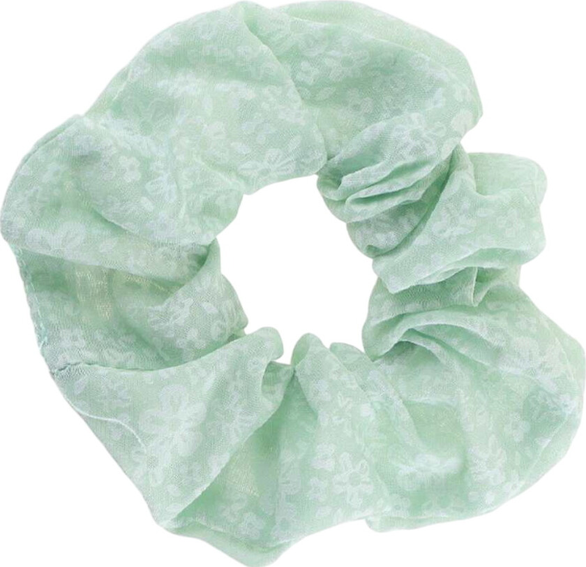 Scrunchie - Stemning - Lysegrønn - - OneSize - Hårpynt