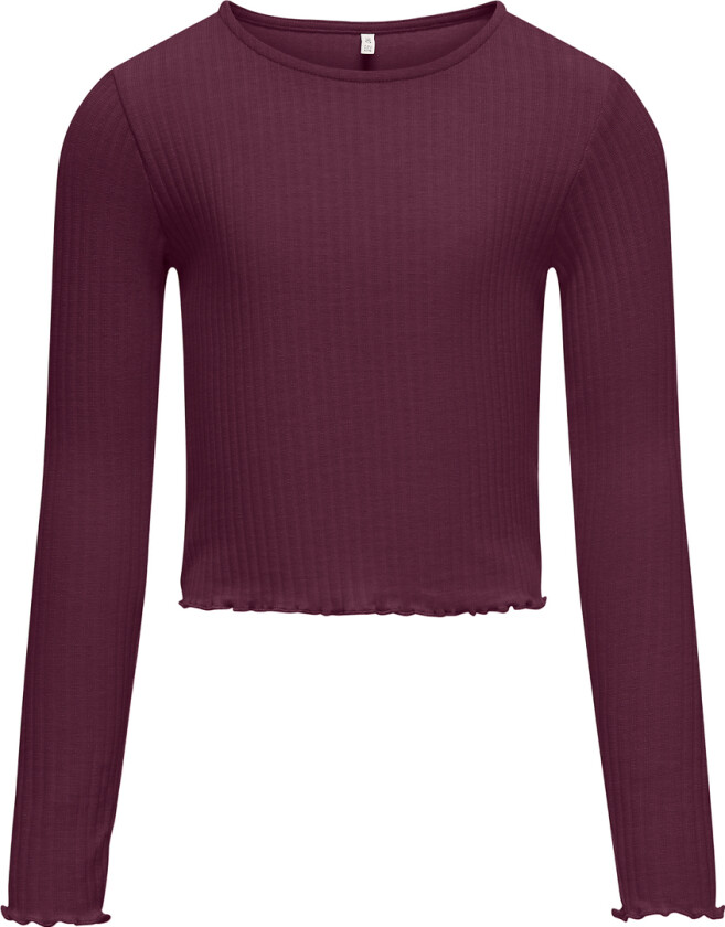 Genser - Rib - KogNella - Mauve Wine - - 9-10 år (134-140) - Genser