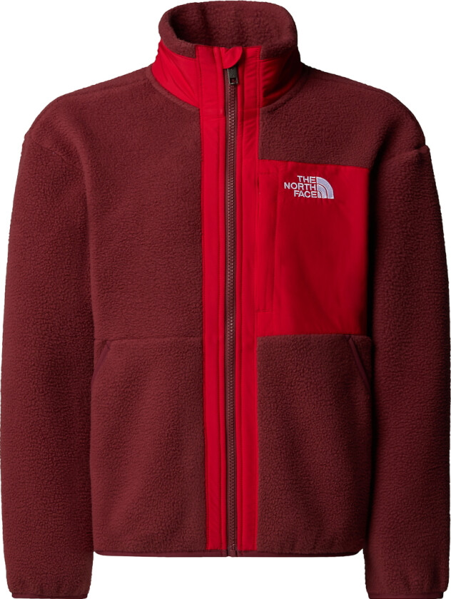 Fleecejakke - B Yumiori Full Zip - Zumac/Rød - - 14-16 år (164-176) - Fleecejakke