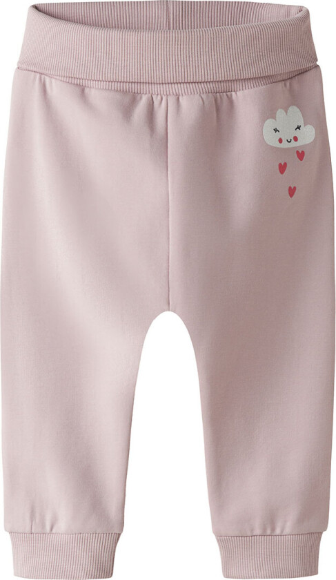 Bukser - NbfVrillie - Polert Lilac/Cloud - - 56 - Joggebukse