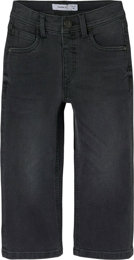 Jeans - Straight - NmmRyan - Dark Grey Denim - - 3 år (98) - Jeans