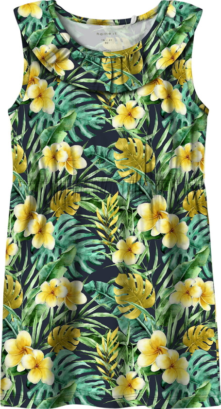 Kjole - NmfFritta - Navy Blazer - - 8 år (128) - Kjole