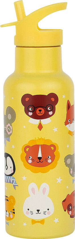 Drikkeflaske - Rustfritt Stål - 500 ml - - OneSize - Drikkeflaske