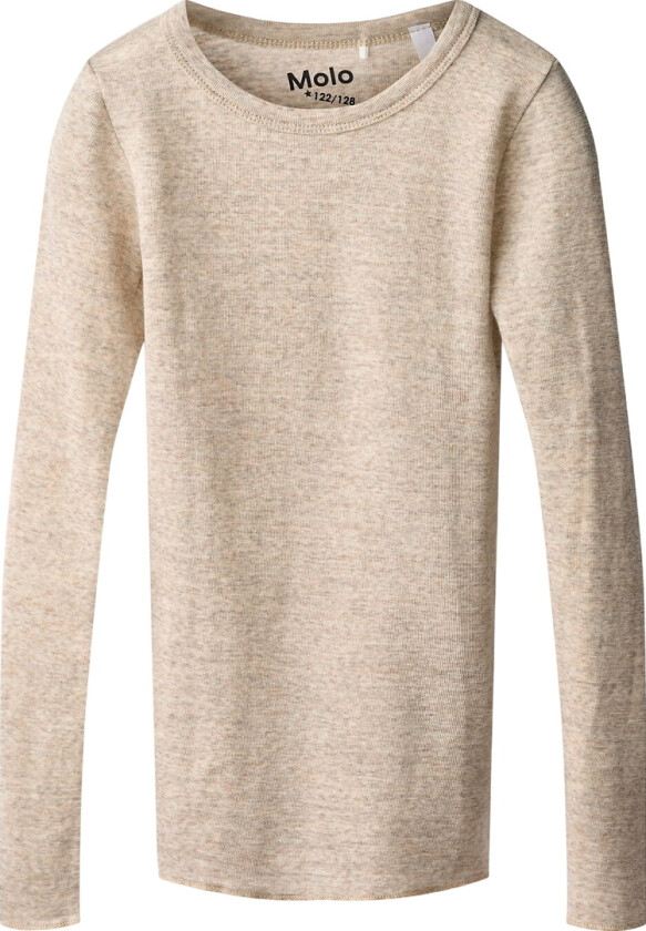 Genser - Merinoull Ull - Rihanna - Havregrøtmelert - - 13-14 år (158-164) - Genser